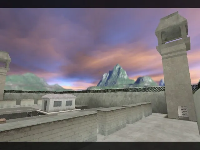 Скриншот  Карта de_snipe_rmk для CS 1.6: идеальная площадка для снайперов