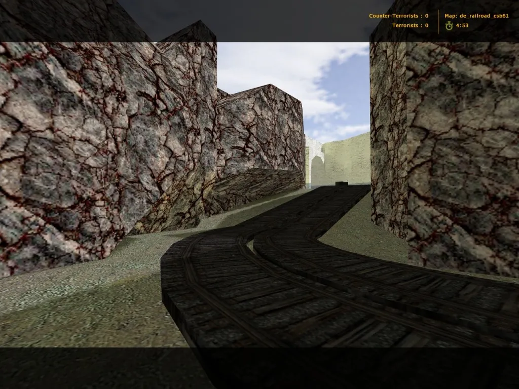 Скриншот Карта de_railroad_csb61 для Counter-Strike 1.6 - Обзор и Тактика