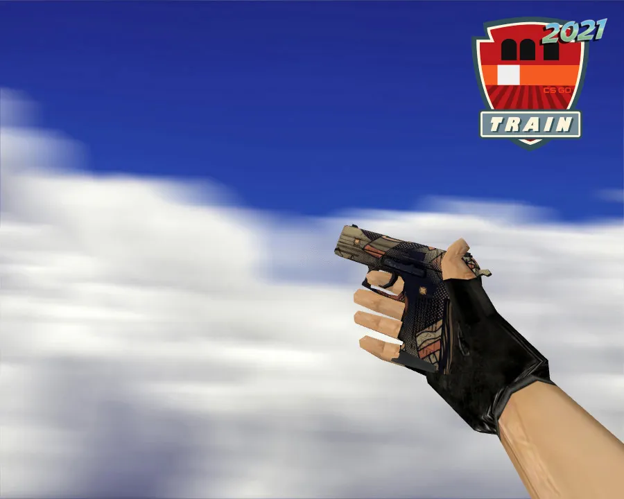 Скриншот  Пак скинов Train 2021 для CS 1.6: M4A4, Glock, AWP, Nova, Tec-9 и другие модели v_/p_/w_ с заменой текстур