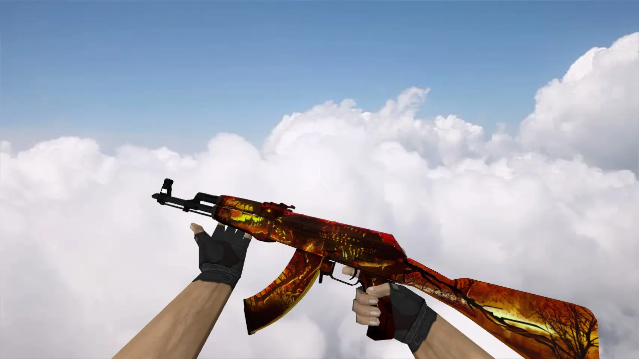 Скриншот Модель AK-47 Lycanthrope для CS 1.6 - Качество и Тактика