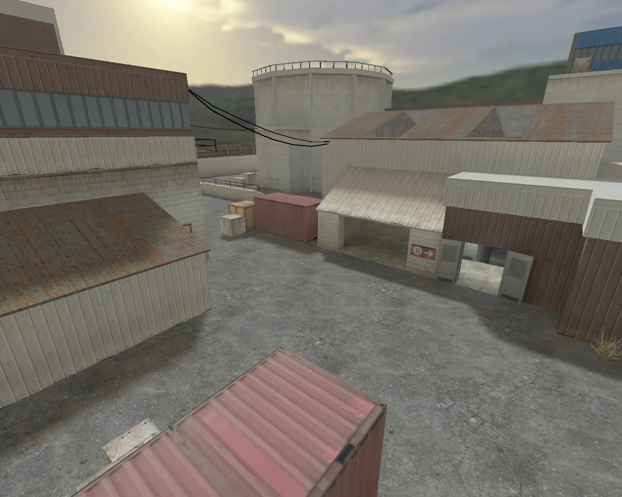 Скриншот  css_nuke2 — DE карта для CS 1.6: баланс сторон, точки, тактика, .nav и оптимизация