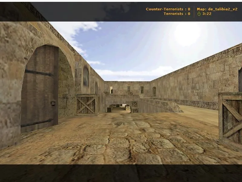 Скриншот Карта de_talibia2_v2 для CS 1.6 | Тактики и детали