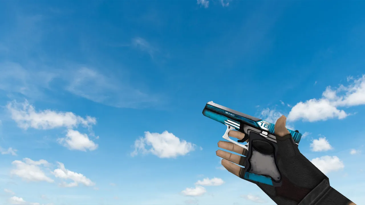 Скриншот Модель Glock Aero для CS 1.6: качественные текстуры и звуки