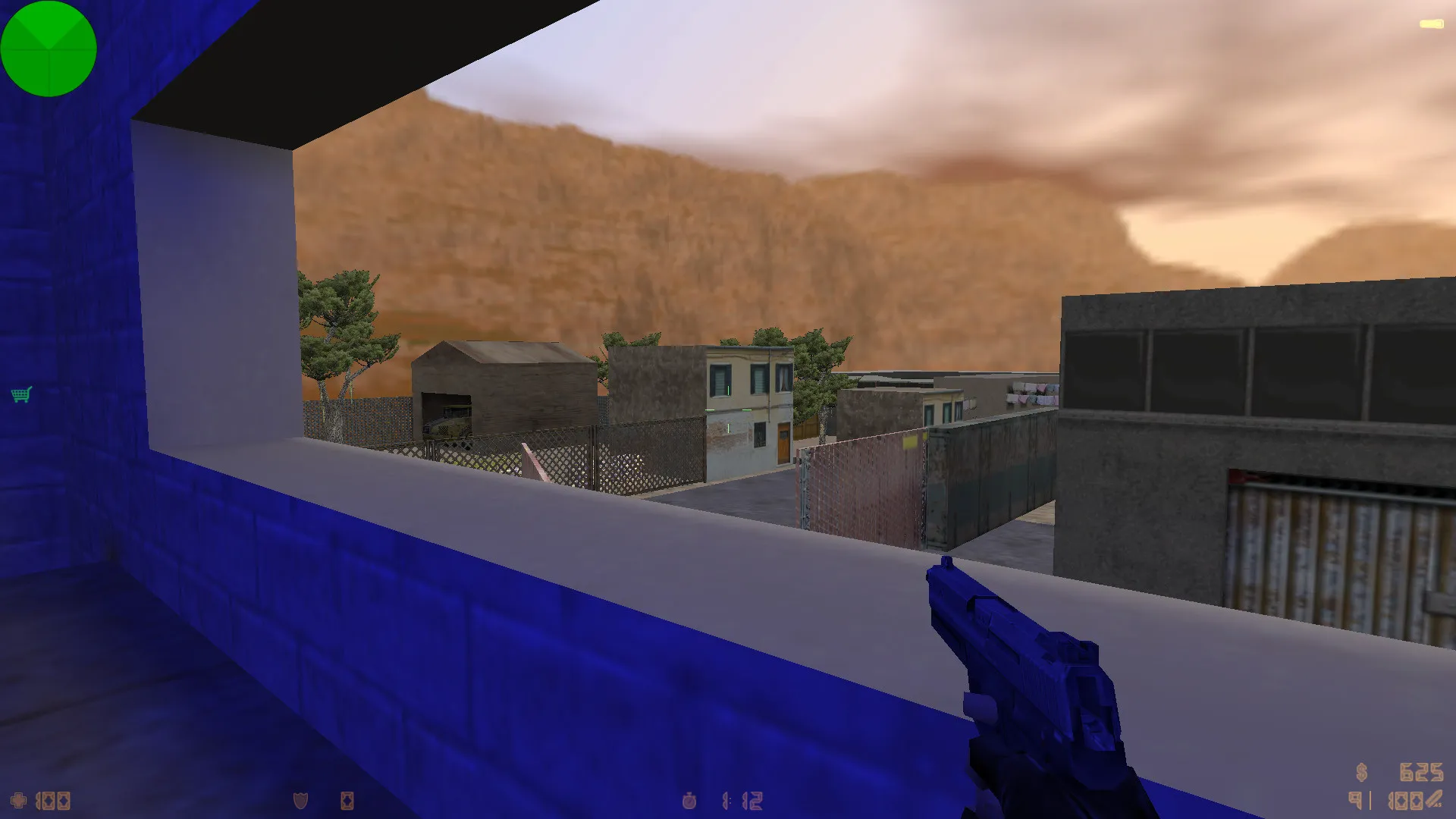 Скриншот  de_dissolve для CS 1.6: обзор карты, точки, тактика CT/T, боты .nav и настройка под FPS