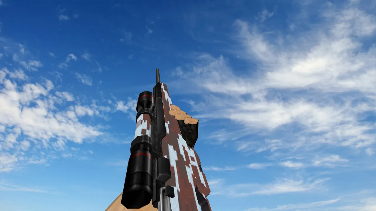 Скриншот Модель «Scout Camo» для CS 1.6 - Обзор и особенности