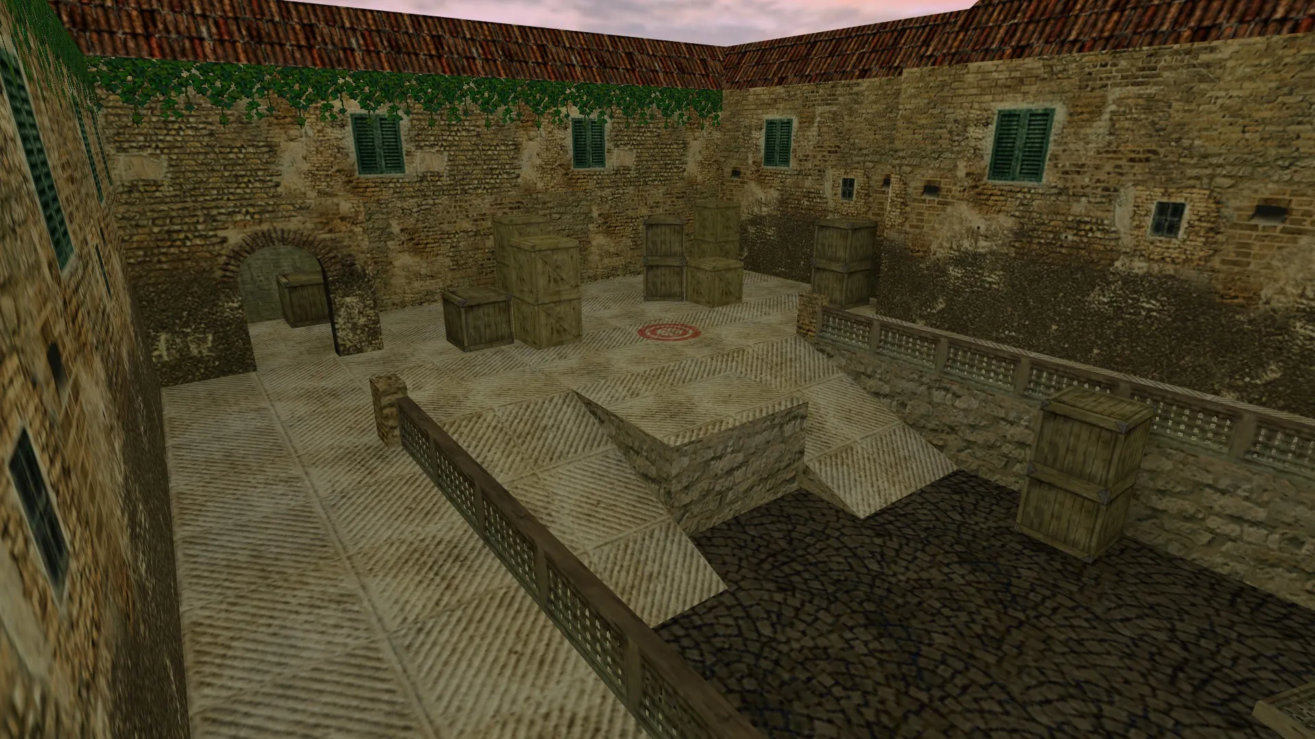 Скриншот  de_artica карта для CS 1.6: тактика сторон, точки, оптимизация и .nav для ботов