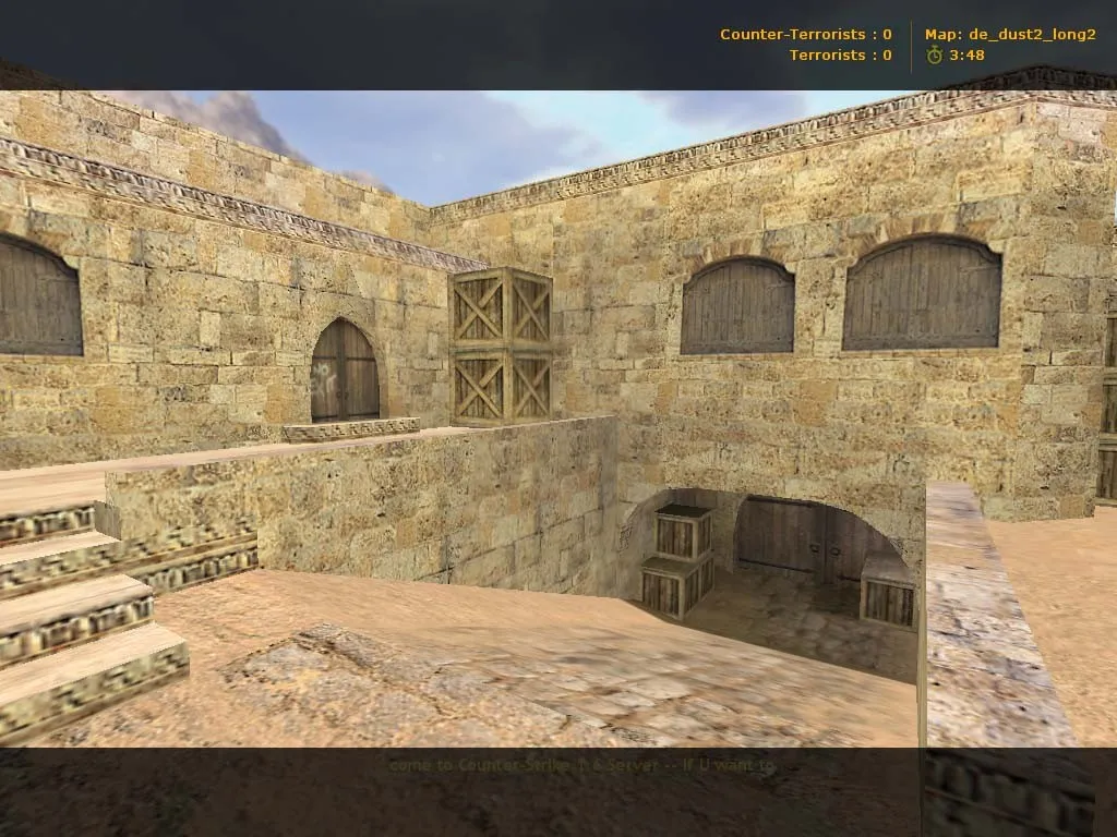 Скриншот Карта «de_dust2_long_v2» для CS 1.6