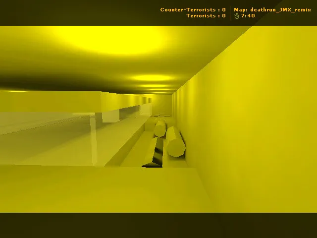 Скриншот  deathrun_jmx_remix для CS 1.6: точки, боты (.nav), баланс и оптимизация карты