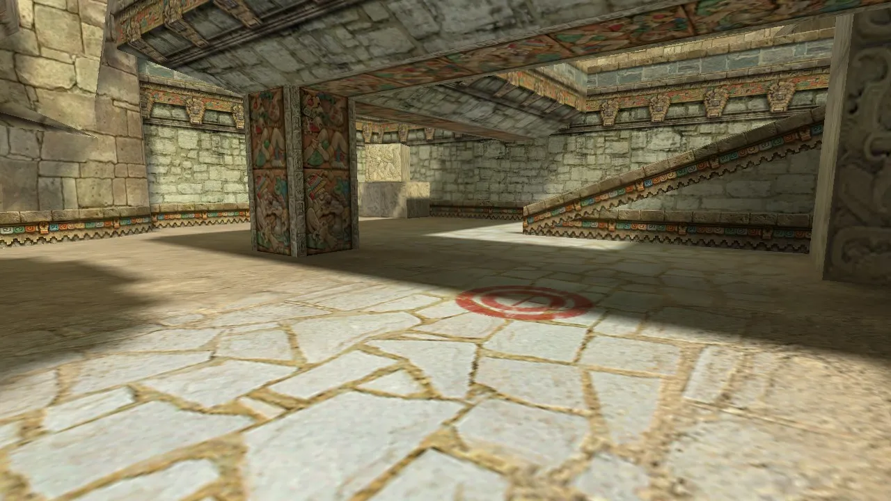 Скриншот  Карта de_facetown для CS 1.6: точки, маршруты, .nav для ботов и оптимизация wpoly/epoly