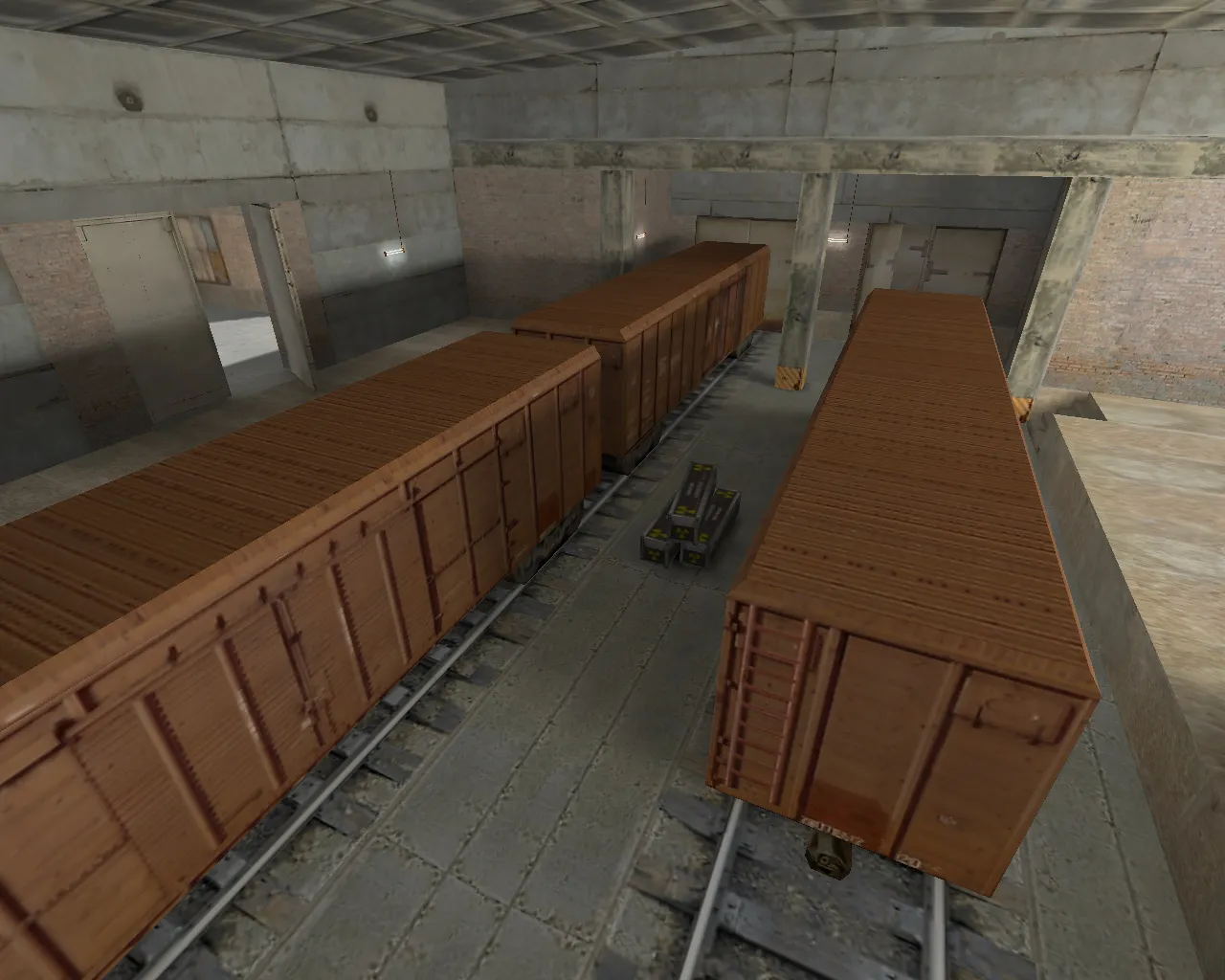 Скриншот  Карта de_indust для CS 1.6: Обзор и тактика