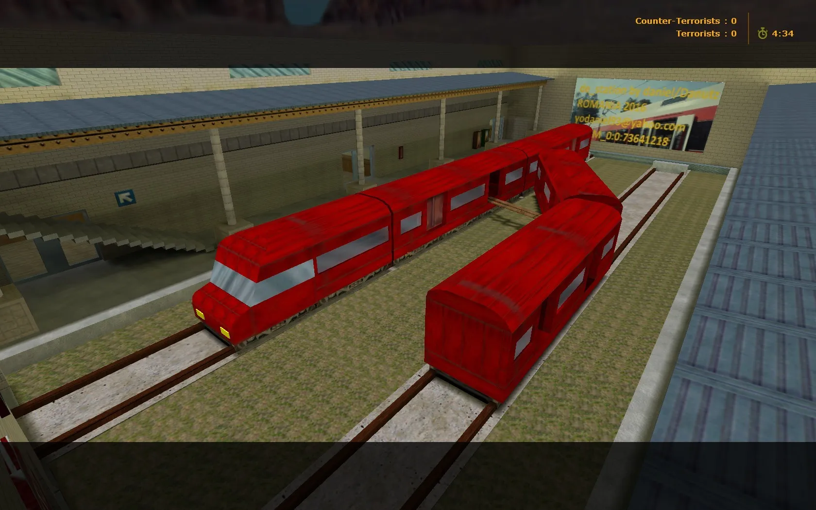 Скриншот Карта de_station для CS 1.6 - Погружение в Тактику