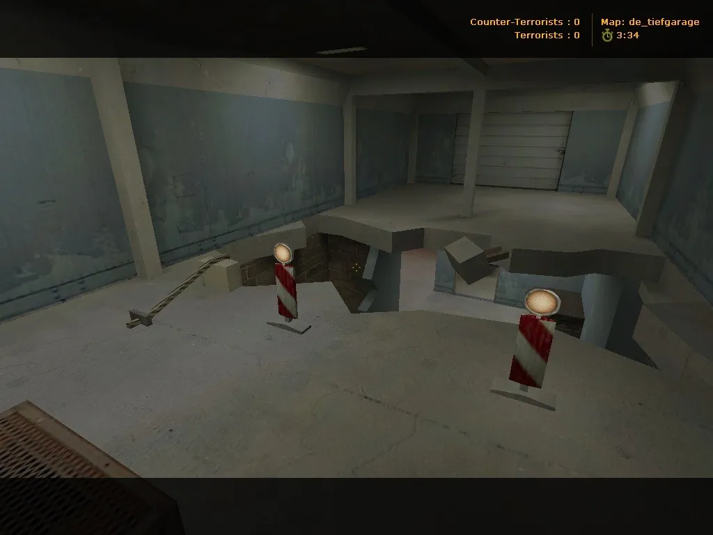 Скриншот  Карта de_tiefgarage для CS 1.6 - Скачать и играть