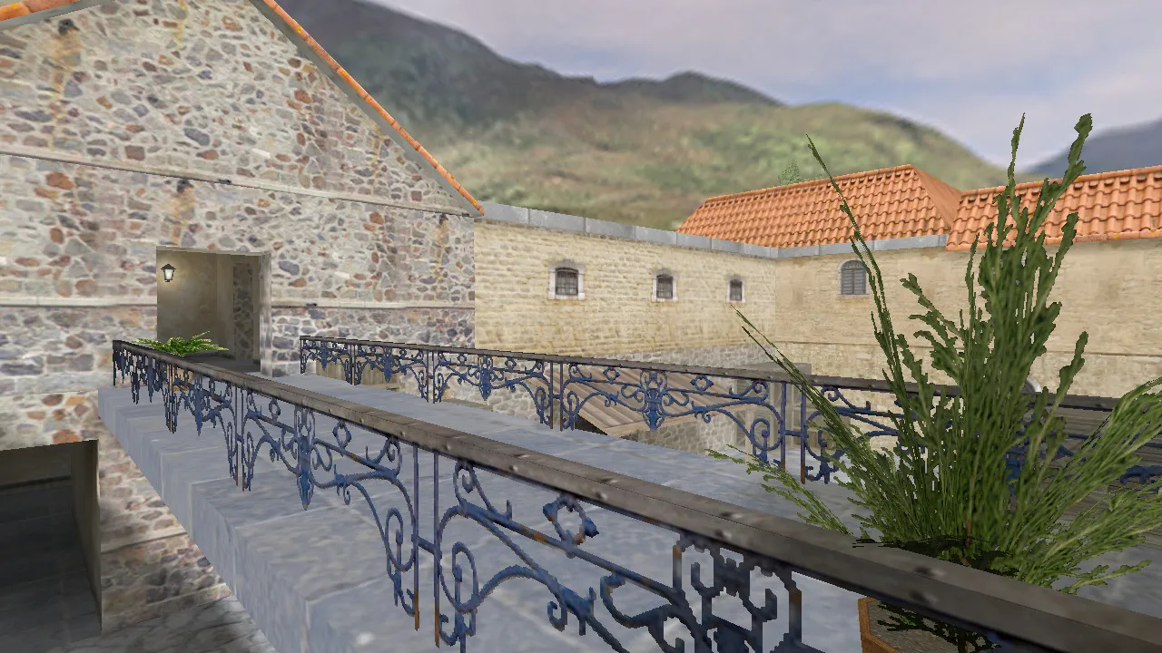 Скриншот  Карта de_toscana_cso для Counter-Strike 1.6: Анализ и Тактика