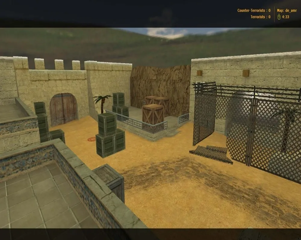 Скриншот  Карта de_amr для CS 1.6: точки, ротации, .nav для ботов и оптимизация wpoly/epoly