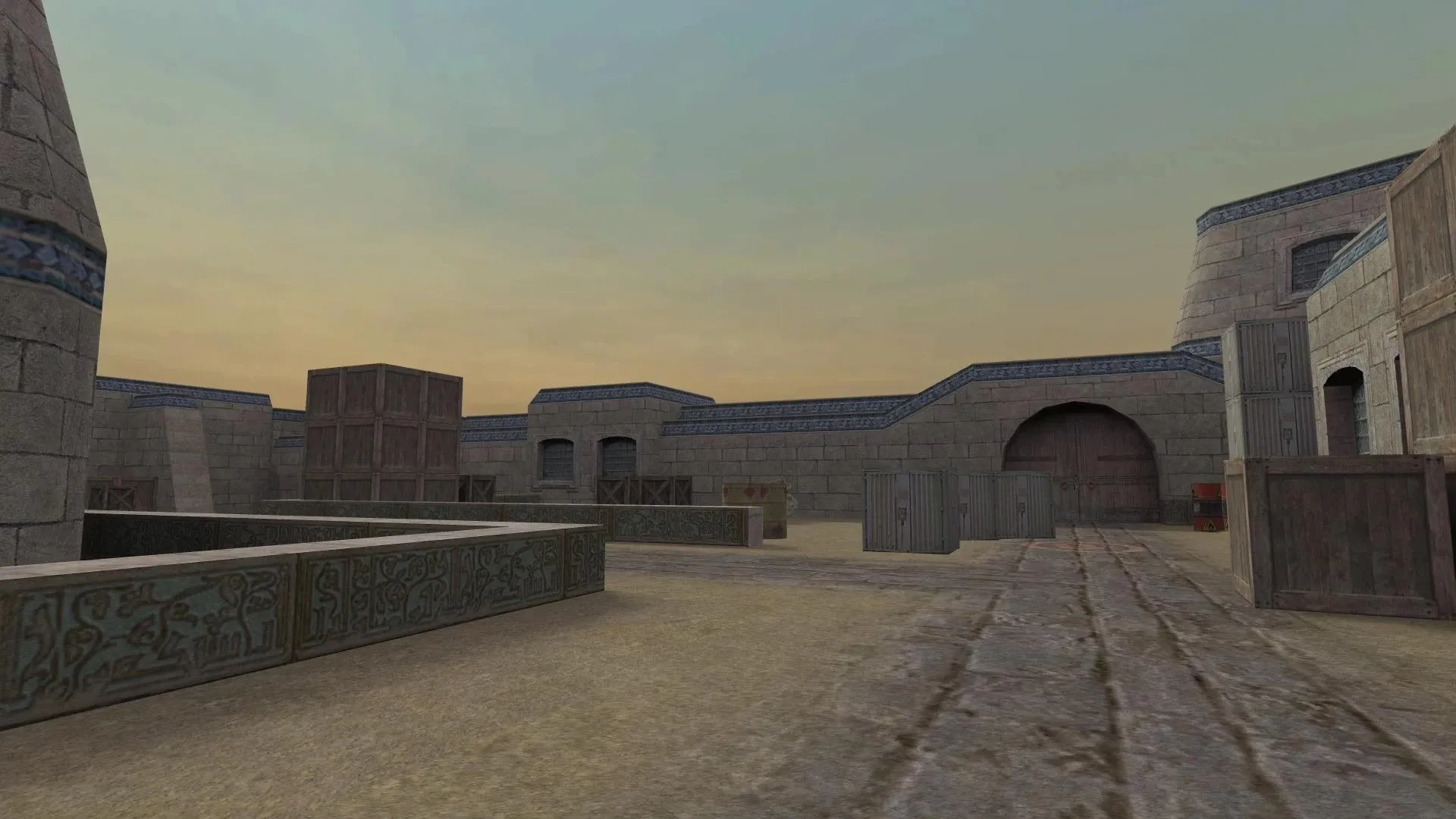 Скриншот  Карта de_dust_xbox для CS 1.6: точки, маршруты, .nav для ботов и оптимизация wpoly/epoly