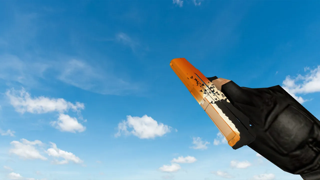 Скриншот Модель «Glock Savanna» для CS 1.6 - Качественные текстуры и анимация