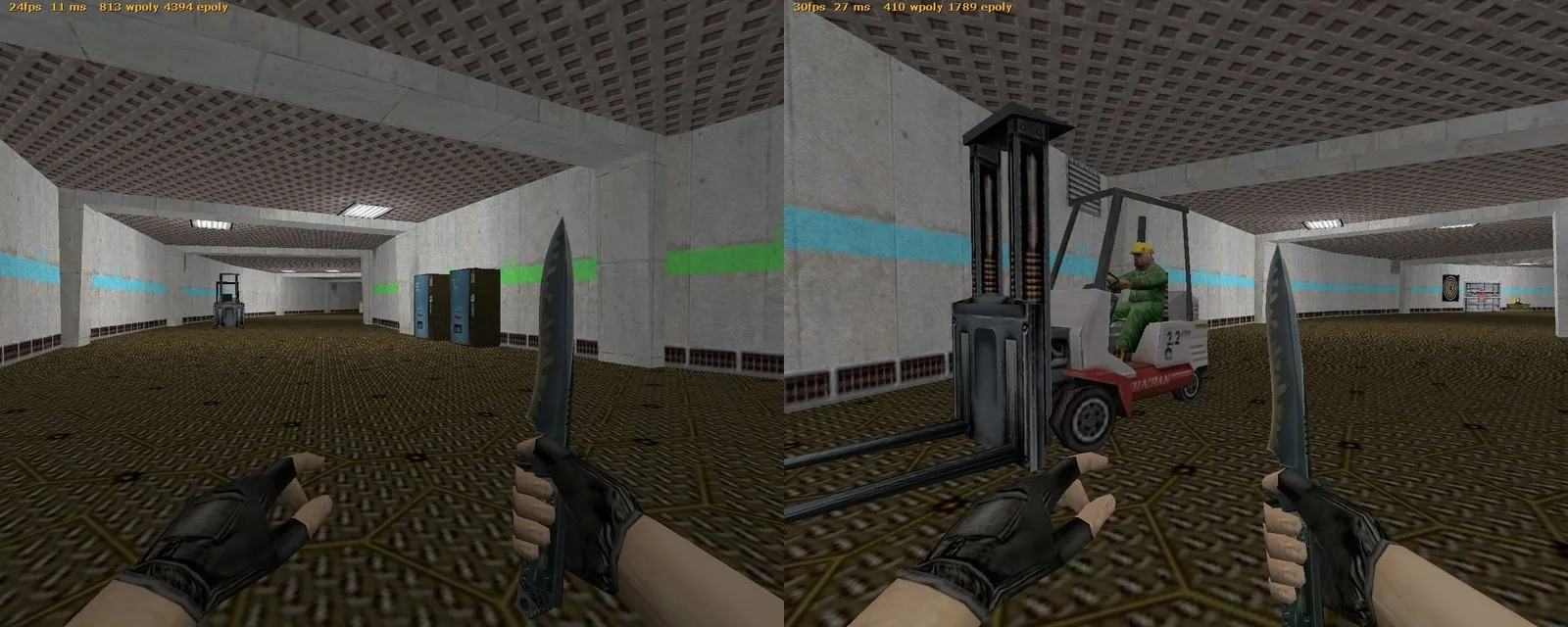 Скриншот de_4radrounds — карта для CS 1.6: точки, ротации, .nav для ботов и оптимизация