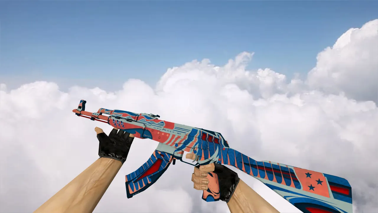 Скриншот Модель AK-47 Wayfarer 80 v_ для CS 1.6: p_ и w_ с звуками, анимацией осмотра, качеством текстур и настройкой