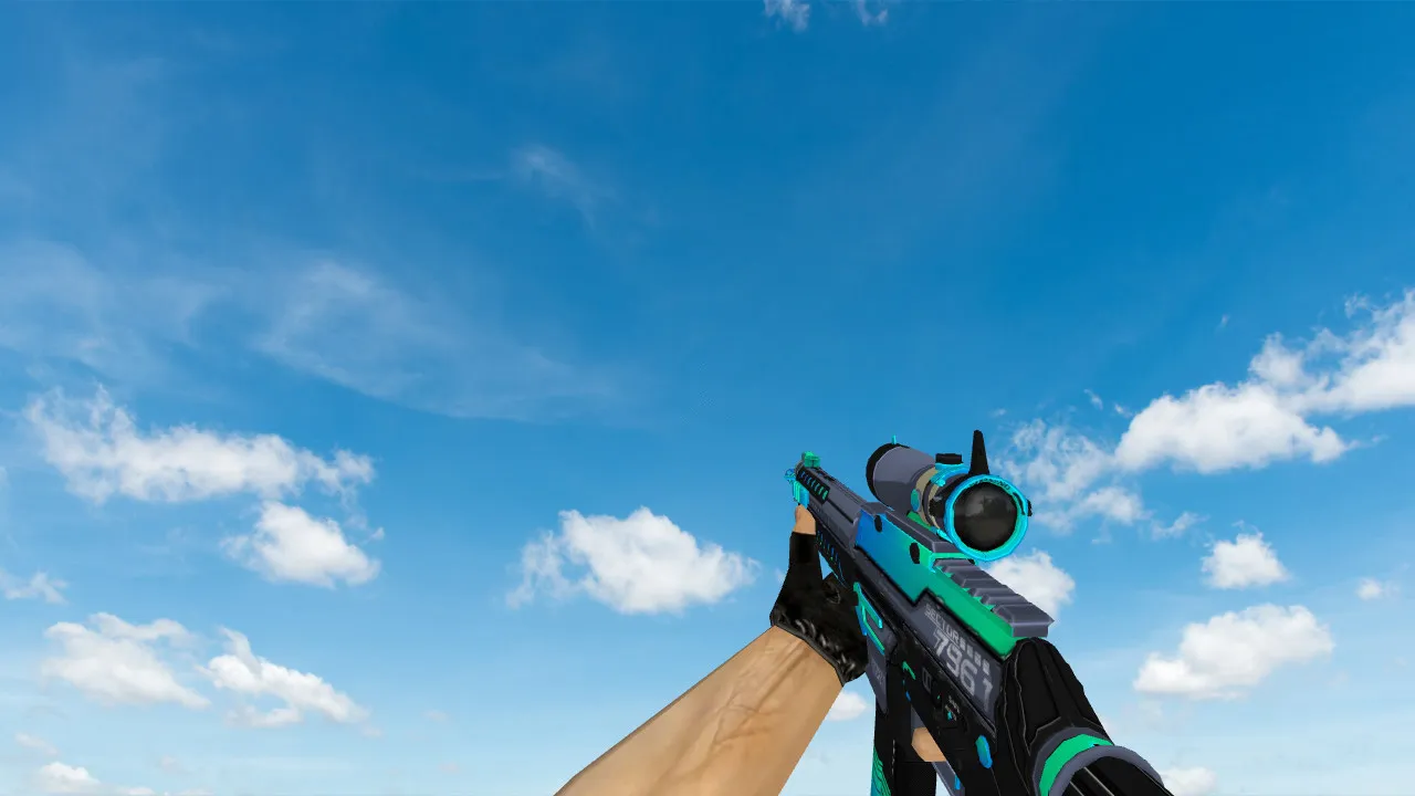 Скриншот Модель SG 553 Infinity для CS 1.6 - Лучшие модели оружия