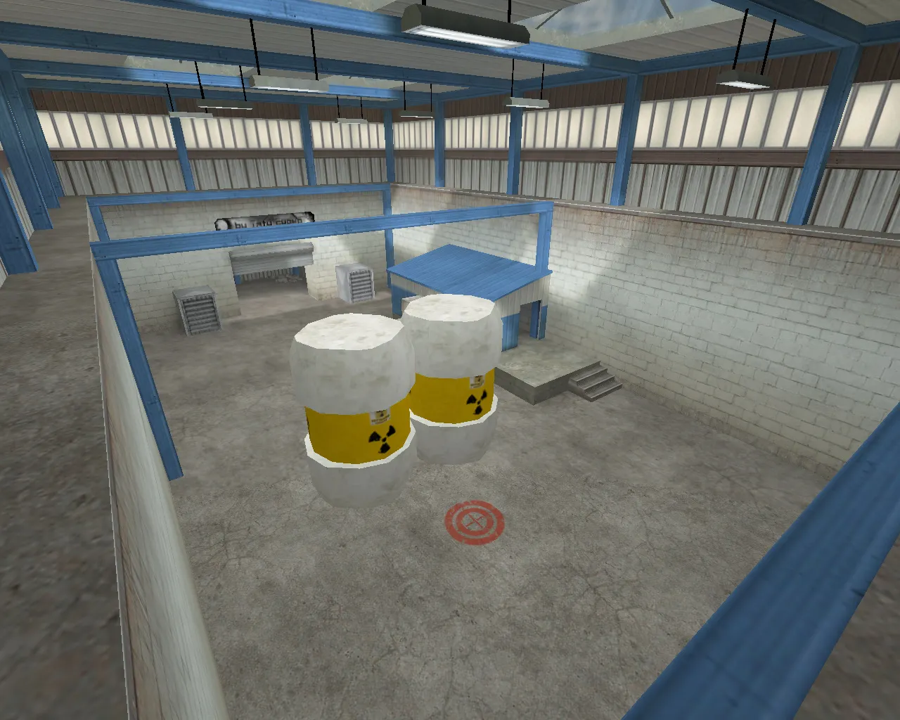 Скриншот  css_nuke2 — DE карта для CS 1.6: баланс сторон, точки, тактика, .nav и оптимизация