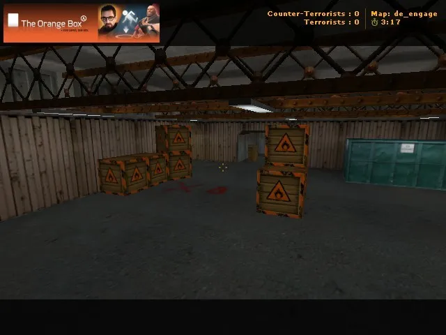 Скриншот  de_engage для CS 1.6: баланс сторон, точки под заходы, .nav для ботов и оптимизация