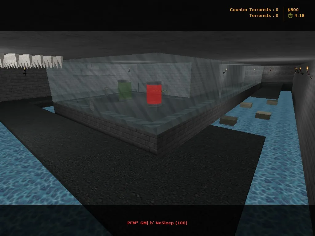 Скриншот  deathrun_sadness_pfm для CS 1.6: карты deathrun, точки, боты .nav, оптимизация