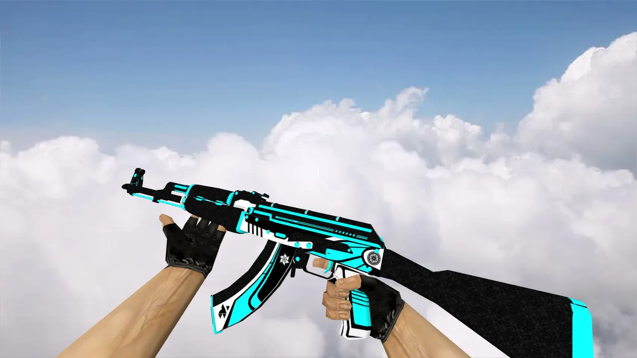 Скриншот  Модель «AK-47 Monarch» для CS 1.6 - скачать и установить