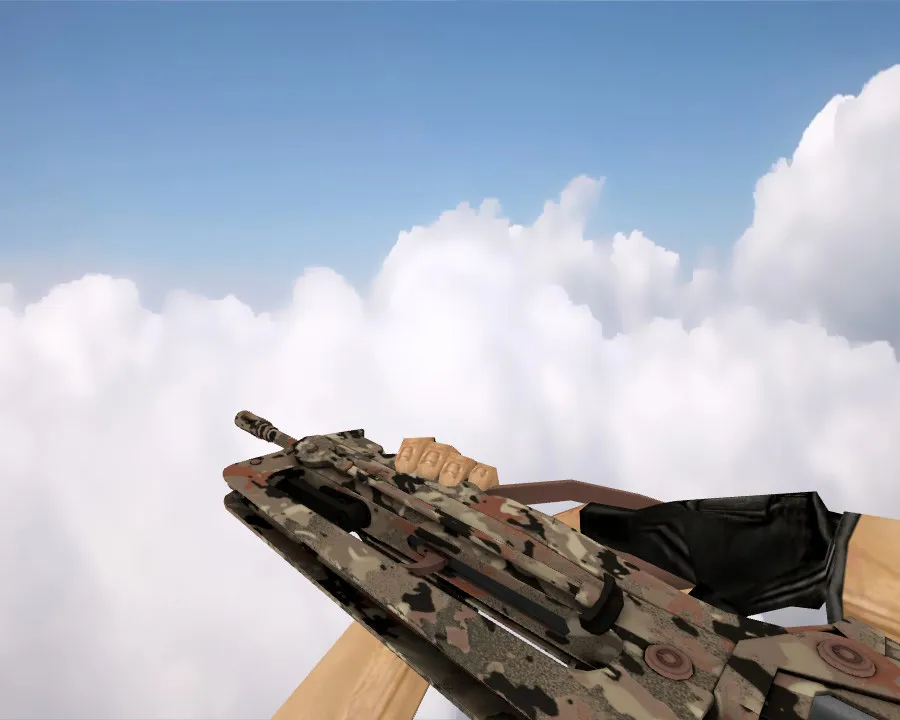 Скриншот FAMAS | Калифорнийский камуфляж (CaliCamo) для CS 1.6 - Модели оружия