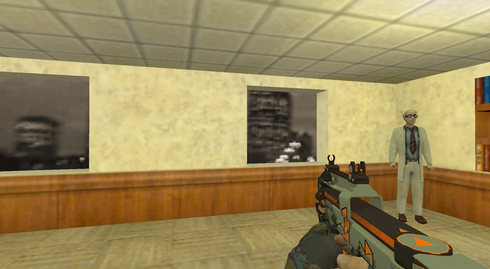 Скриншот  Пак моделей оружия Hydra Gloves | Case Hardened Pack для CS 1.6: v_, p_, w_ модели, анимация осмотра, звуки и текстуры