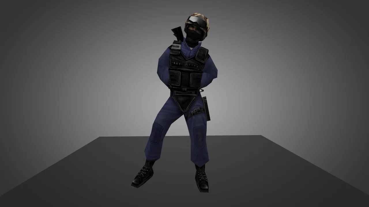 Скриншот Модель «Gsg9 Gangnam style» для CS 1.6 - Уникальный скин для игроков