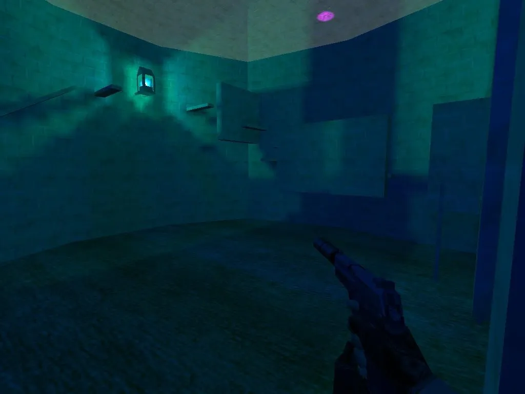 Скриншот  deathrun_solution — карта deathrun для CS 1.6: точки, раунды, нав боты, оптимизация