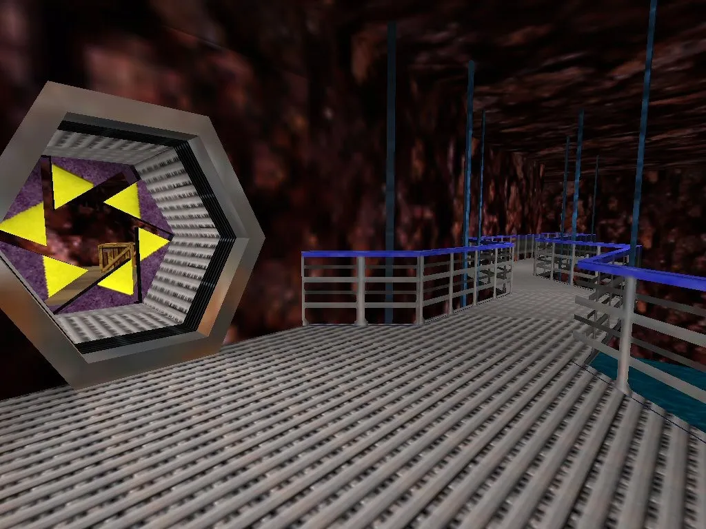 Скриншот  Карта ge_caverns для CS 1.6: подробное описание и тактики