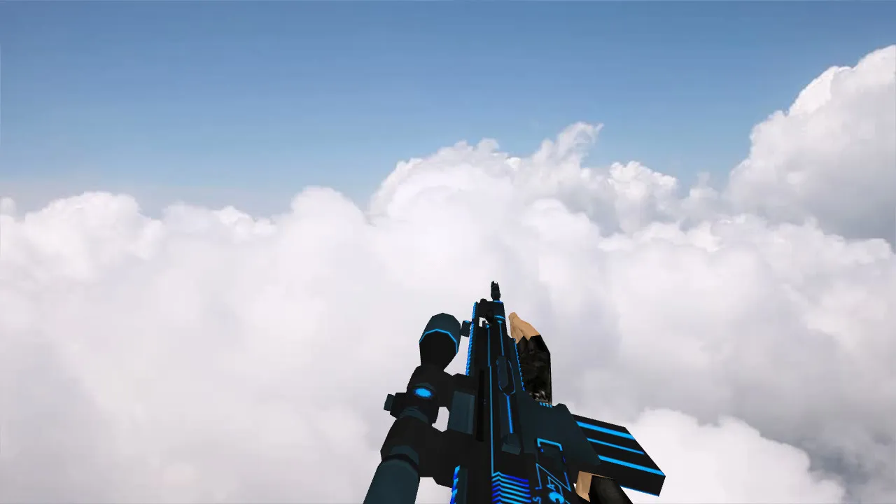 Скриншот Модель SCAR-20 Plasmax для CS 1.6 - Обзор и Особенности