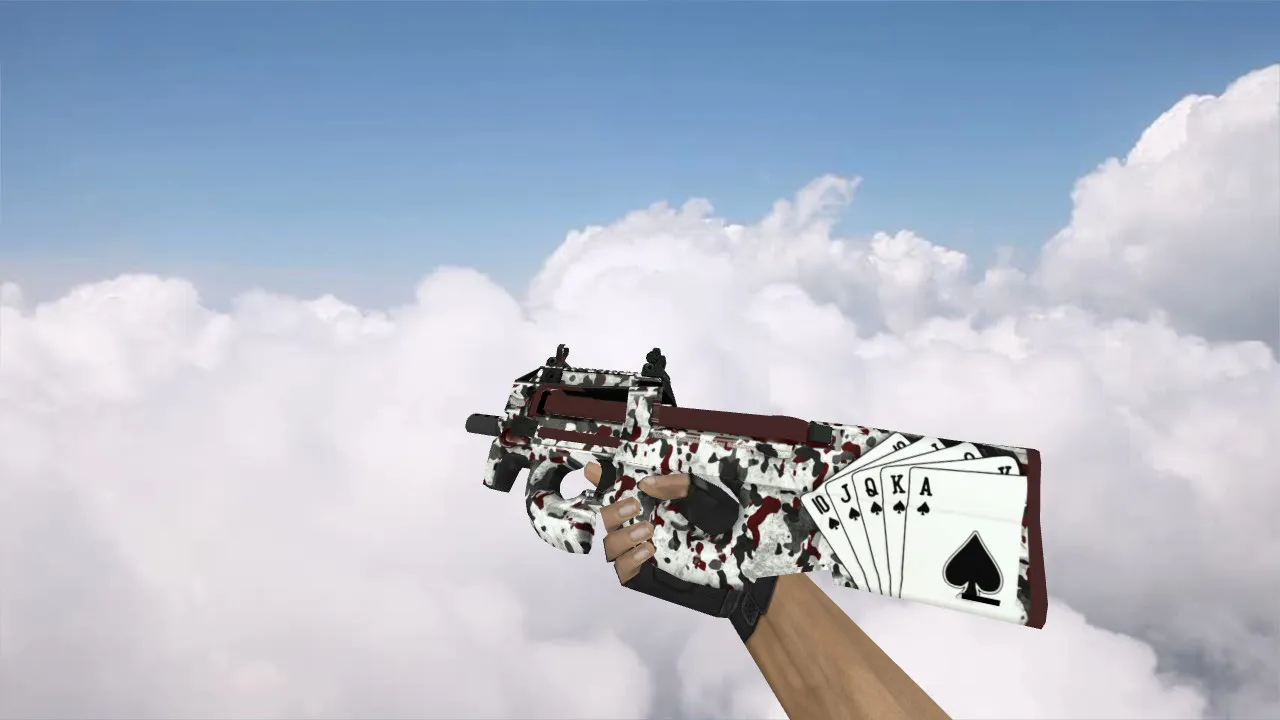 Скриншот Модель «P90 Flush Royale» для CS 1.6 - Уникальный скин