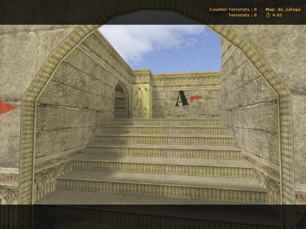 Скриншот  Карта de_safaga для CS 1.6 — баланс и тактика