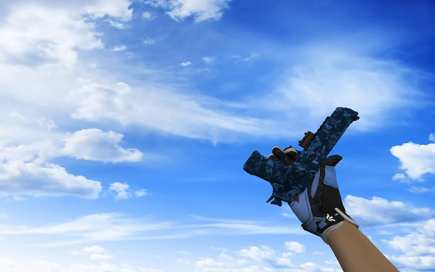 Скриншот Пак оружия для CS 1.6 «Сверхпроводник»: спортивные перчатки и скины из CS:GO с v_ p_ w_ моделями и звуками