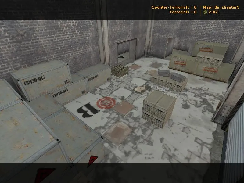 Скриншот  Карта de_chapter5 для CS 1.6: тактика за Т и КТ, точки, раунды, .nav и оптимизация
