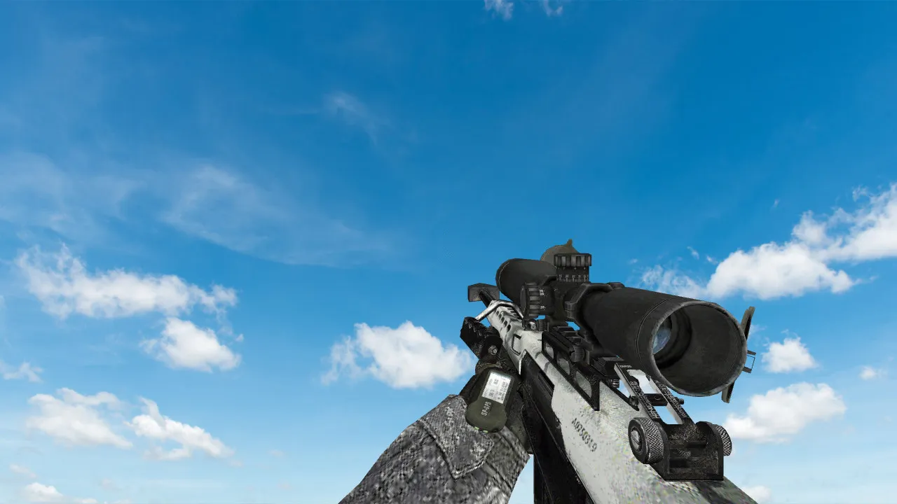 Скриншот Пак моделей оружия «CoD MW3 Pack» для CS 1.6: v_, p_, w_ модели, звуки, анимация осмотра и текстуры