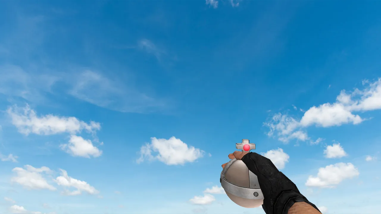 Скриншот Модель «Aura Grenade» для CS 1.6: v_ и p_ гранаты, звуки, анимация осмотра, текстуры и качество модели