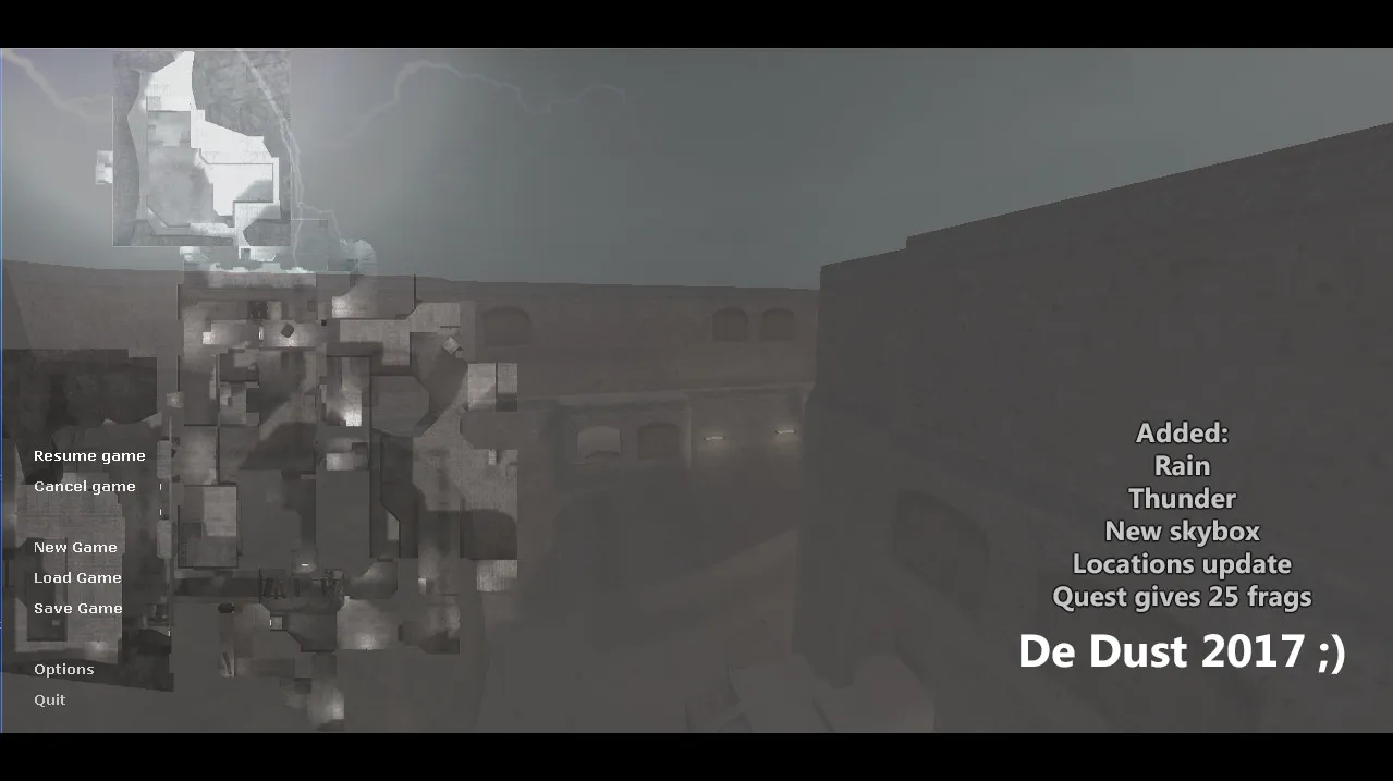 Скриншот Карта «de_dust2017» для CS 1.6