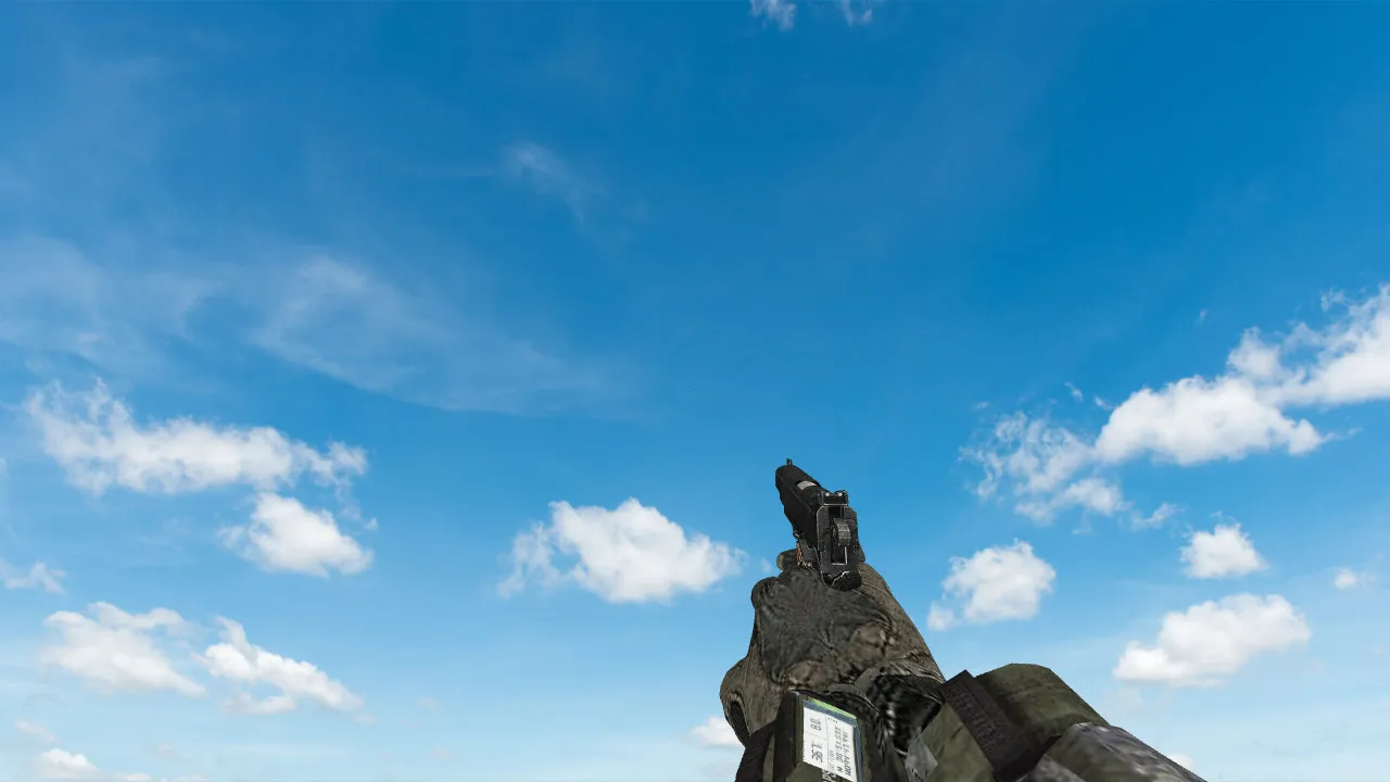 Скриншот  Пак моделей оружия «CoD MW3 Pack» для CS 1.6: v_, p_, w_ модели, звуки, анимация осмотра и текстуры