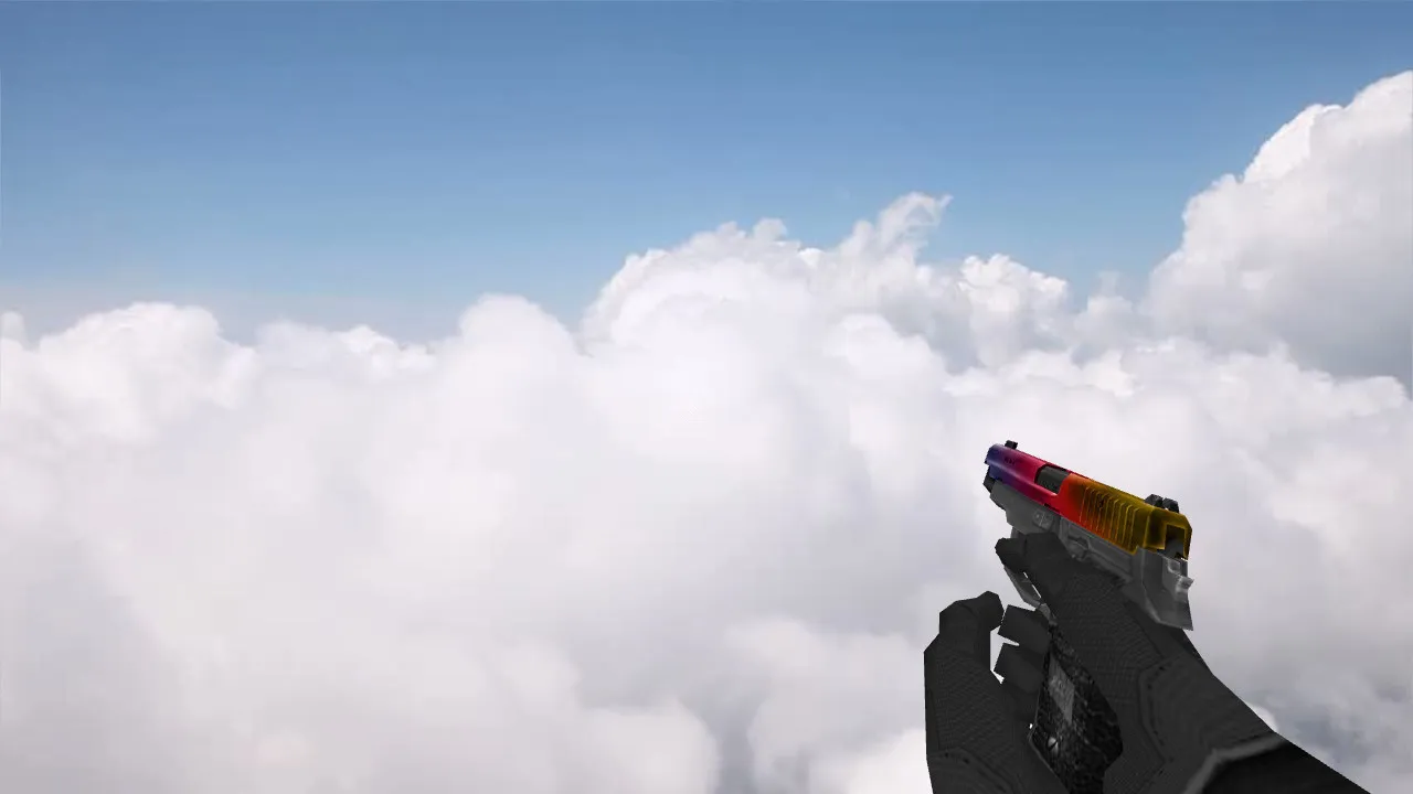 Скриншот Модель «Default P228 «Градиент»» для CS 1.6 - Оружие для игры