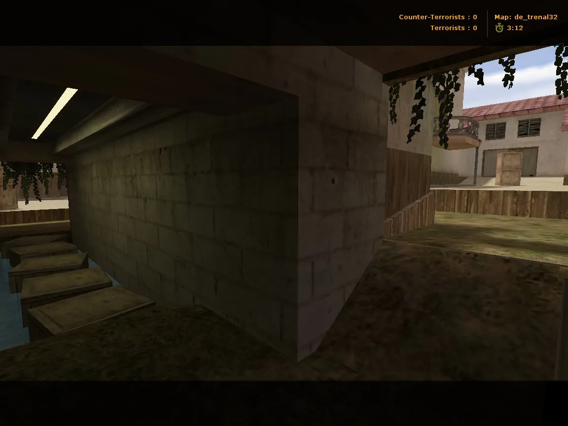 Скриншот  Карта de_trenal32 для CS 1.6: Тактика и стратегии