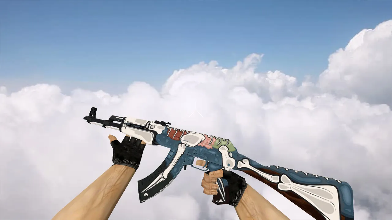 Скриншот Модель «AK-47 Something» для CS 1.6: v_ p_ w_ модели, звуки, анимация осмотра и качество текстур