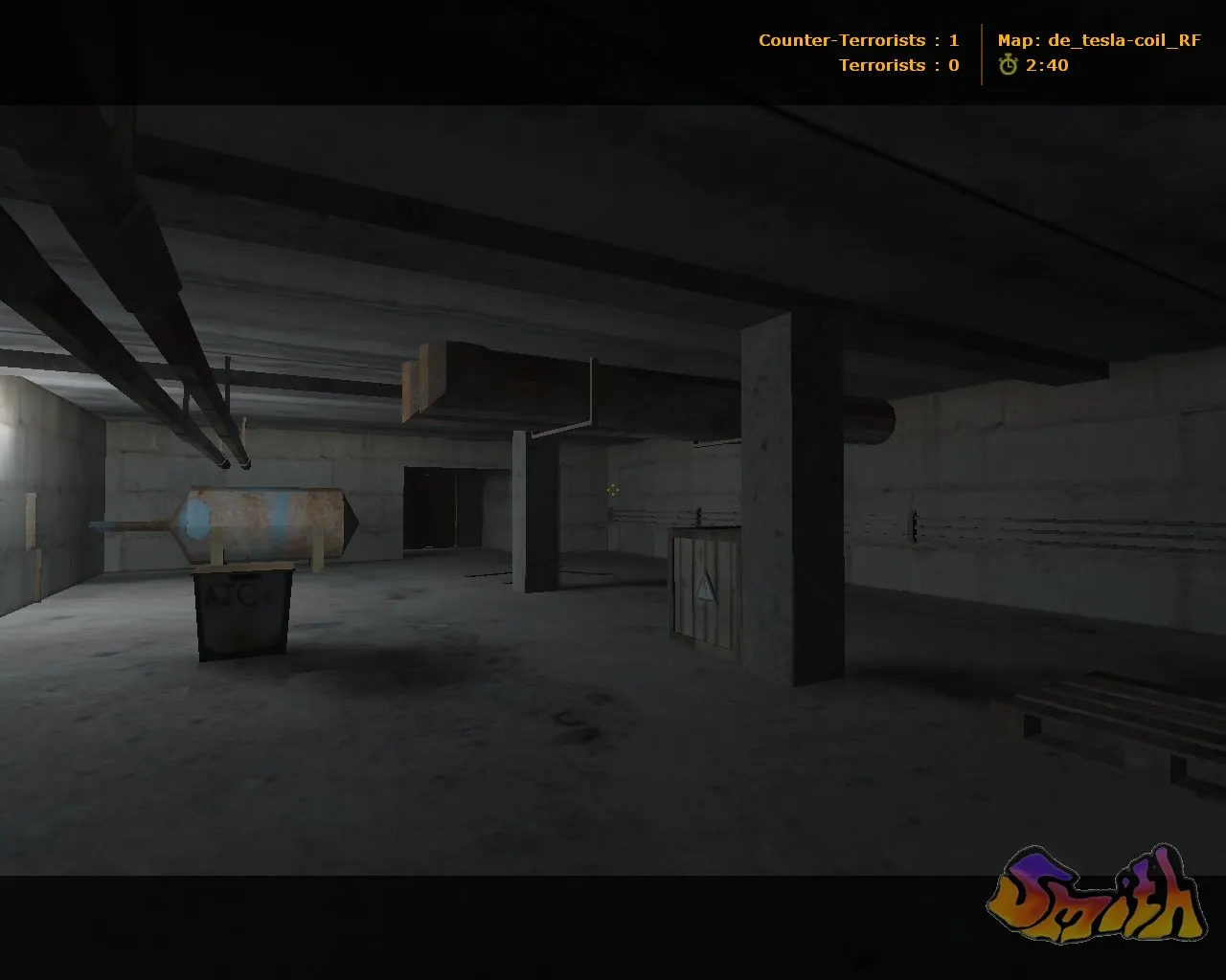 Скриншот  Карта de_tesla-coil_rf для Counter-Strike 1.6: тактика и оптимизация