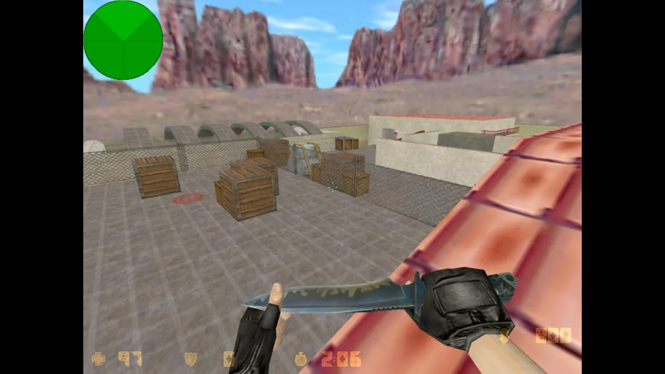 Скриншот  Карта de_melik для CS 1.6: Тактические возможности и баланс