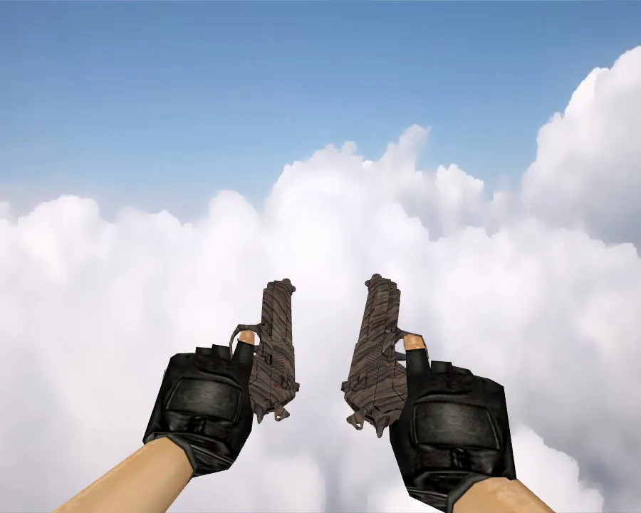 Скриншот Dual Berettas | Сплавной лес (Drift Wood) для CS 1.6