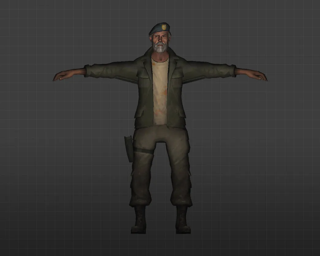 Скриншот Модель «L4D Братюни» для CS 1.6 - Уникальный скин солдата