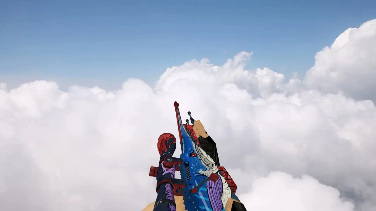 Скриншот Модель «AWP Seas Impaler» для CS 1.6 - Уникальные особенности