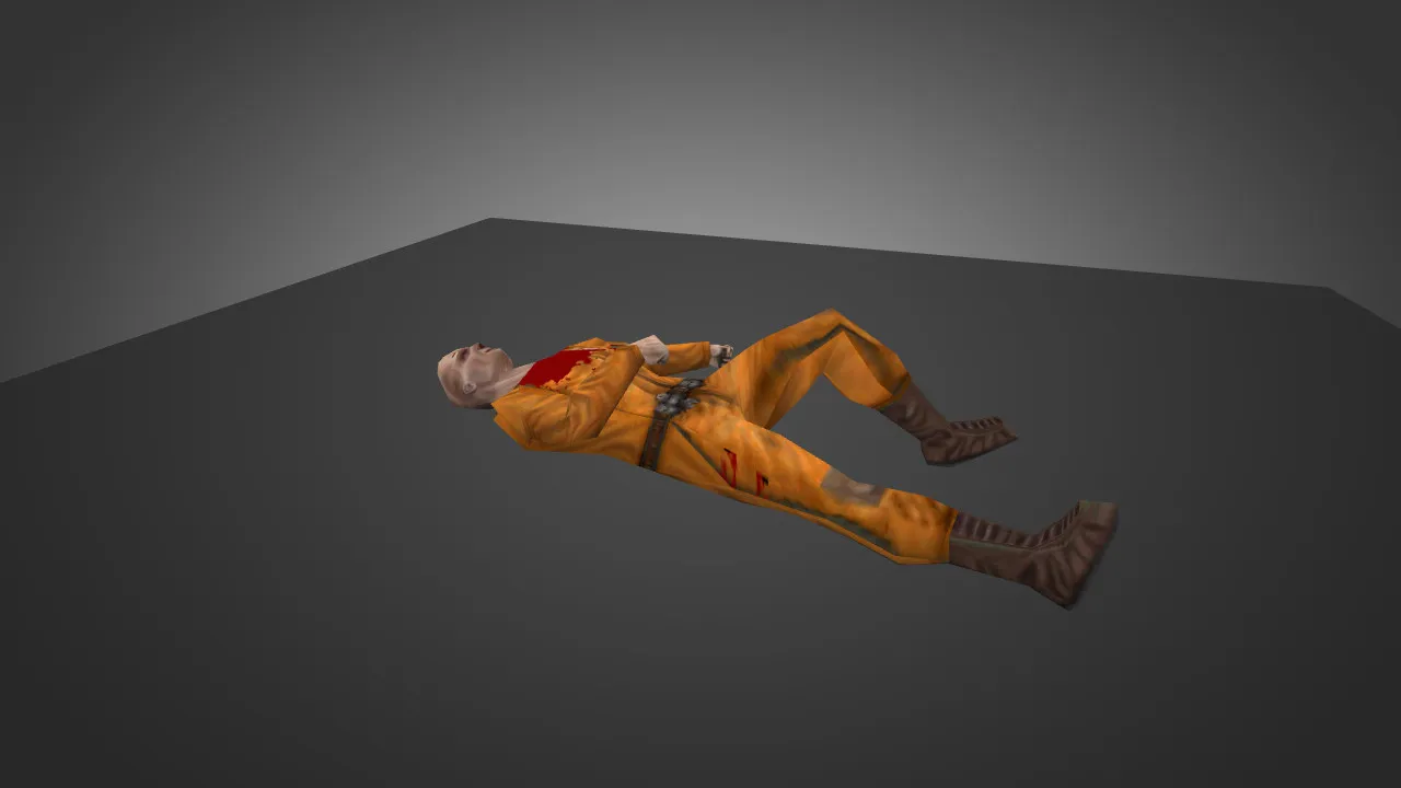 Скриншот Модель «Dead Hostage» для CS 1.6 - Уникальная и Стильная